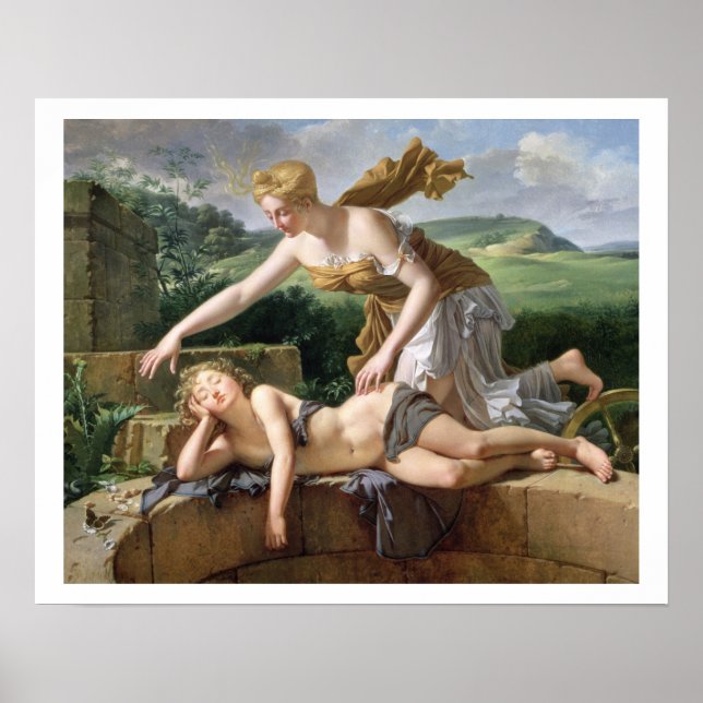 Póster The Child of Fortune, 1801 (óleo na canvas) (Frente)