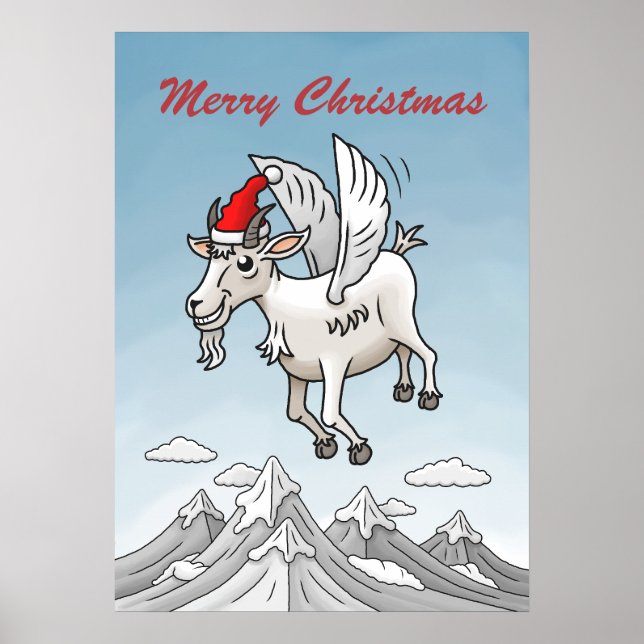 Poster The Christmas Goat's Flight (Frente)