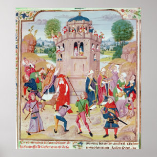 Póster The Church under attack from heretics, Flemish