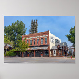 Poster The Coalter Block 1907, Lander, Wyoming