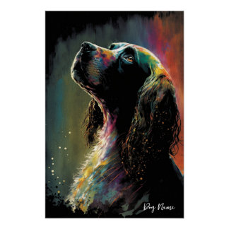 Póster The Cocker Spaniel Dog - Composition 005