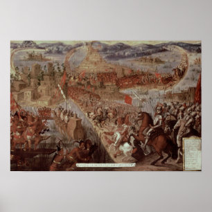 Poster The Conquest of Tenochtitlan