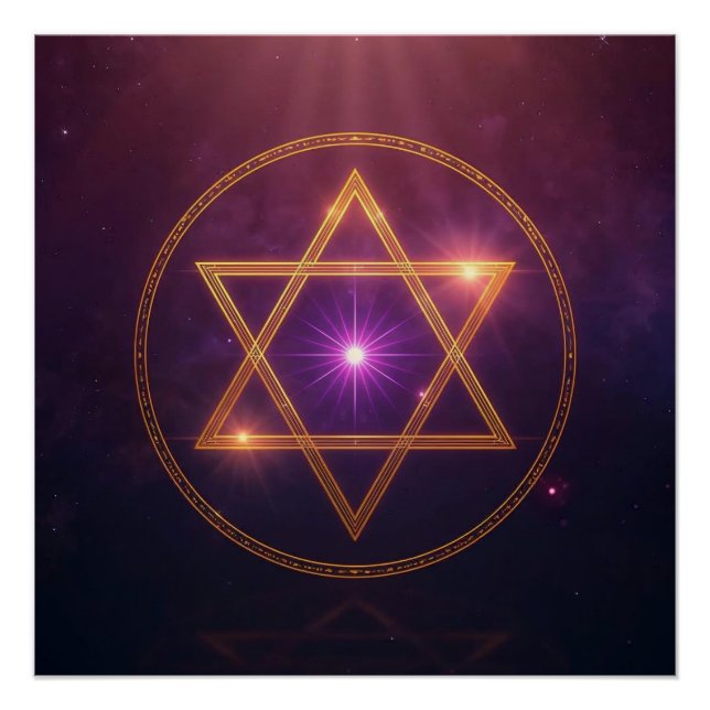 Póster The Cosmic Star of Enlightened Balance (Frente)