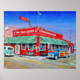 Póster The Crab Cooker Newport Beach