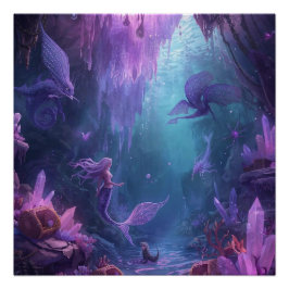 Póster The Crystal Cave of the Mermaid