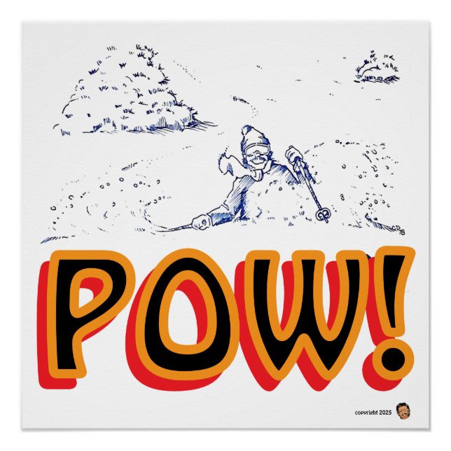 Póster THE CURRENT HOT TERM for POWDER (Frente)