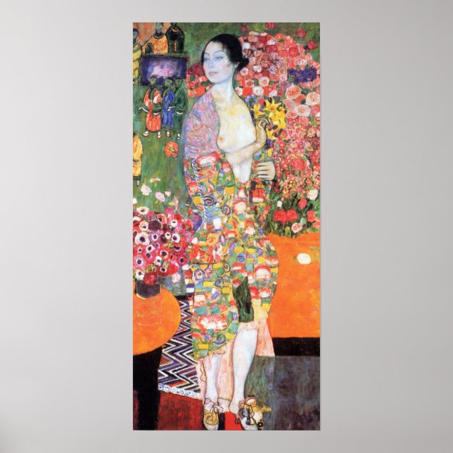 Poster The Dancer, Gustav Klimt (Frente)