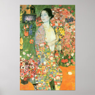 Poster The Dancer — Gustav Klimt (1916-18)