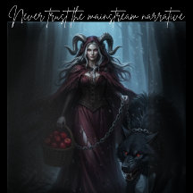 The Dark Red Ridding Hood