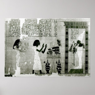 Póster The deceased accompanied by his sister