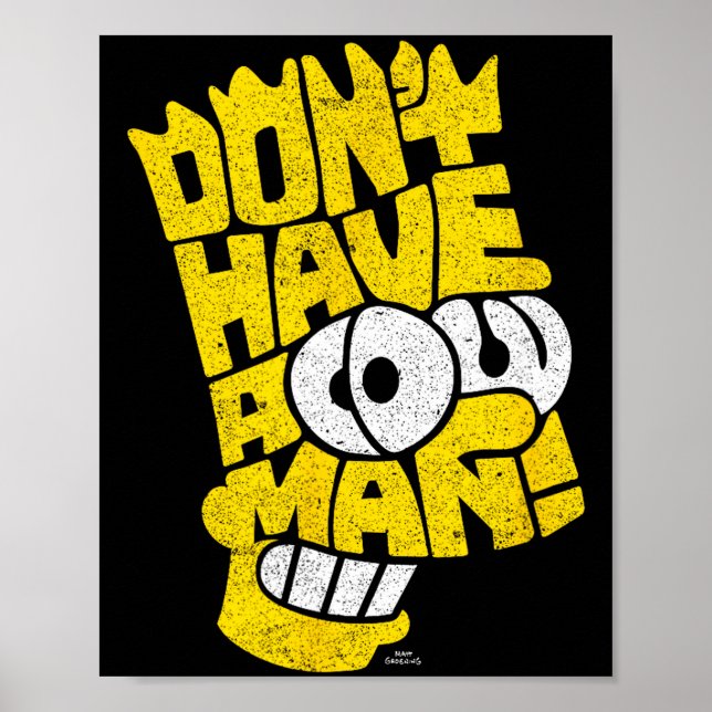 Poster The Don't Have A Cow Man  (Frente)