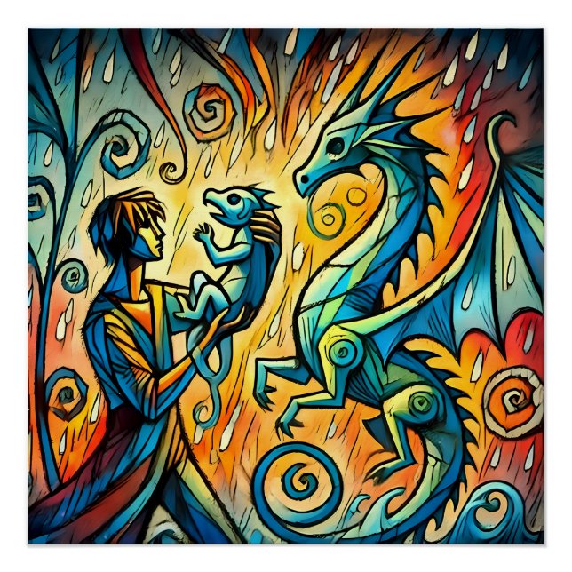 Póster  the dragon keeper (Frente)