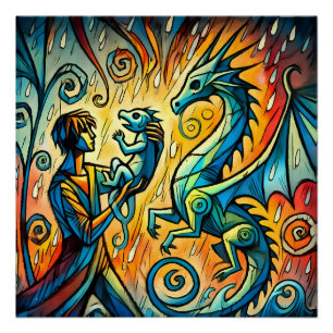 Póster  the dragon keeper