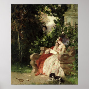 Póster The Eavesdropper, 1868