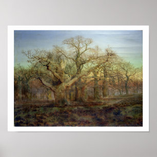 Póster The Edge da floresta de Sherwood, 1878