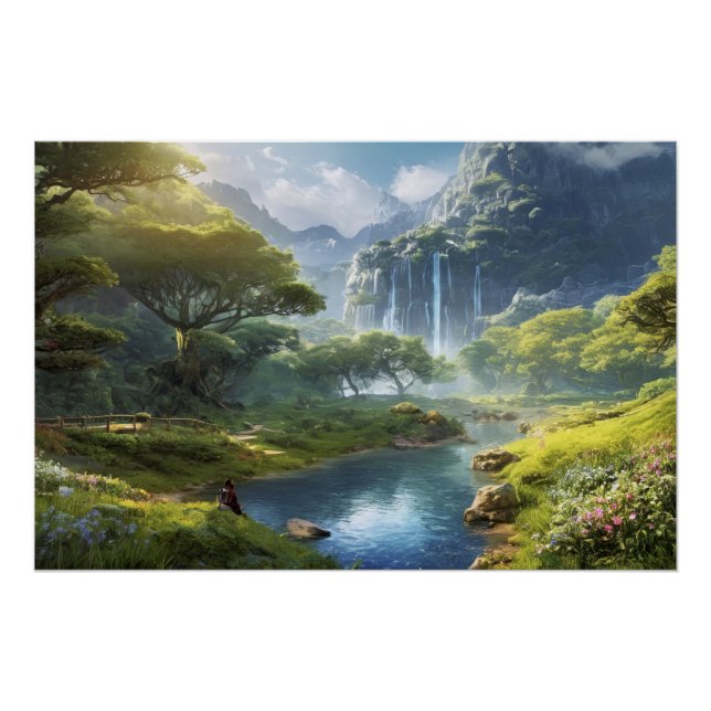 Póster The Enchantment of Contemplation (Frente)