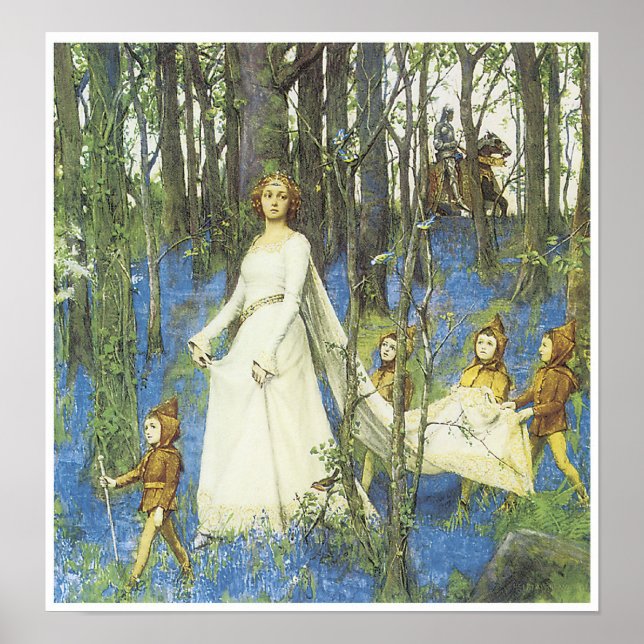 Póster The Fairy Woods, 1903 (Frente)