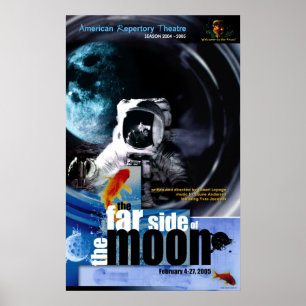 Póster the far side of the moon