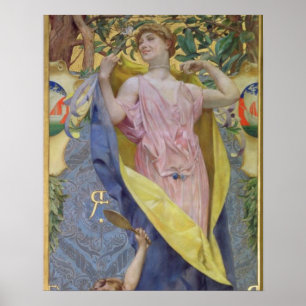 Poster The Feminine Toilet (painel)