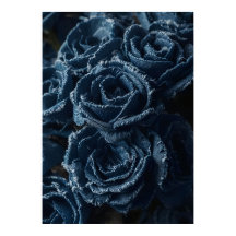 The Fierce Grace of Reconstructed Denim Roses