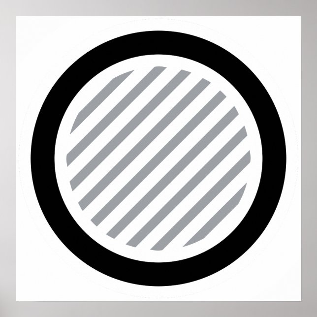 Poster The Filled Primary – Geometric Expression (Frente)