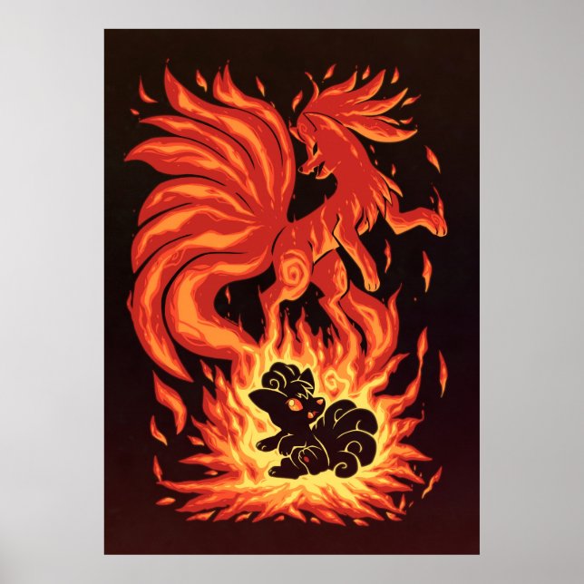 Poster The Flame Tailed Fox Within (Frente)