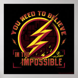 Poster The Flash   You Need To Believe In The Imposible