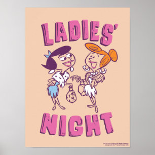 Poster The Flintstones   Betty & Wilma - Ladies' Night