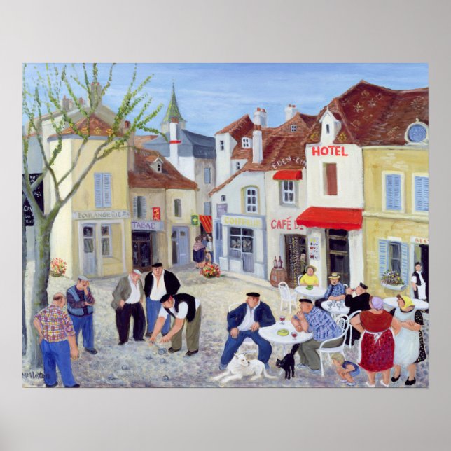 Poster The Game Burgundy (Frente)