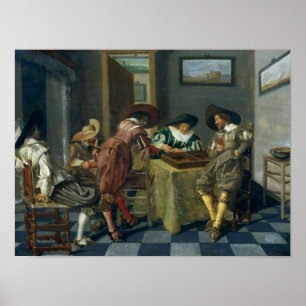 Póster The Game da gamão