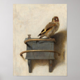 Poster The Goldfinch, 1654, por Carel Fabritius
