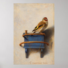 Poster The Goldfinch by Carel Fabritius