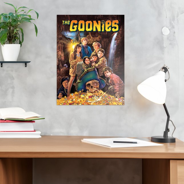 Poster The Goonies One-Eyed Willy's Treasure (Poster on wall)