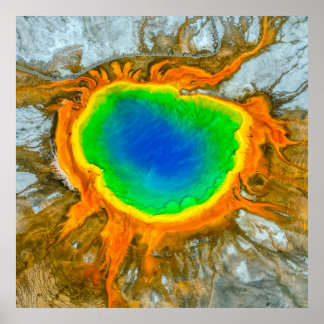 Poster The Grand Prismatic Spring