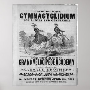 Poster The Grand Velocipede Academy