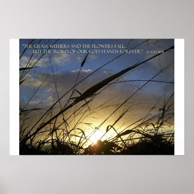 Póster The Grass Withers (Frente)