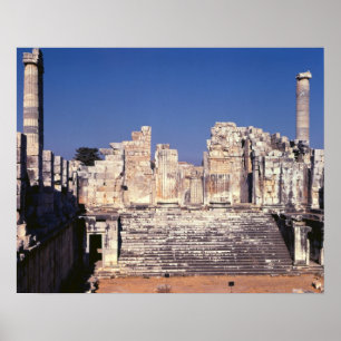 Poster The Great Staircase of the Temple of Apollo