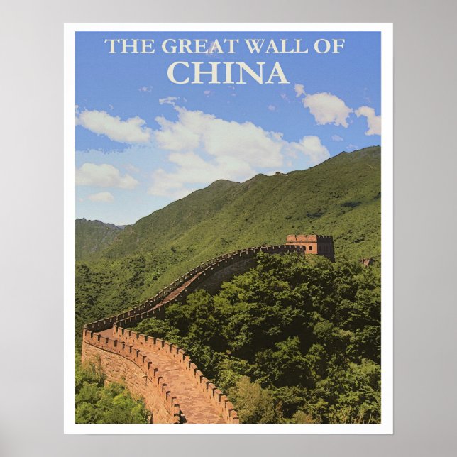 Poster The Great Wall of China (Frente)