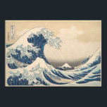 Poster The Great Wave Off Kanagawa by Katsushika Hokusai<br><div class="desc">The Great Wave Off Kanagawa by Katsushika Hokusai with Mount Fuji in the background</div>