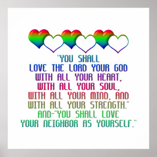 Poster The Greatest Commandment