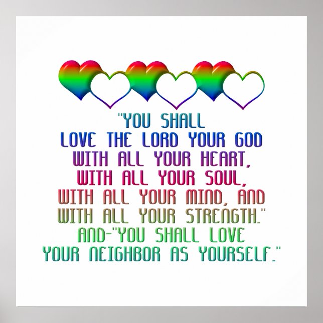 Poster The Greatest Commandment (Frente)