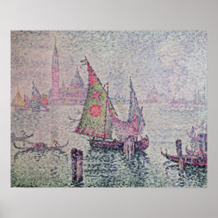 Póster The Green Sail, Venice, 1904
