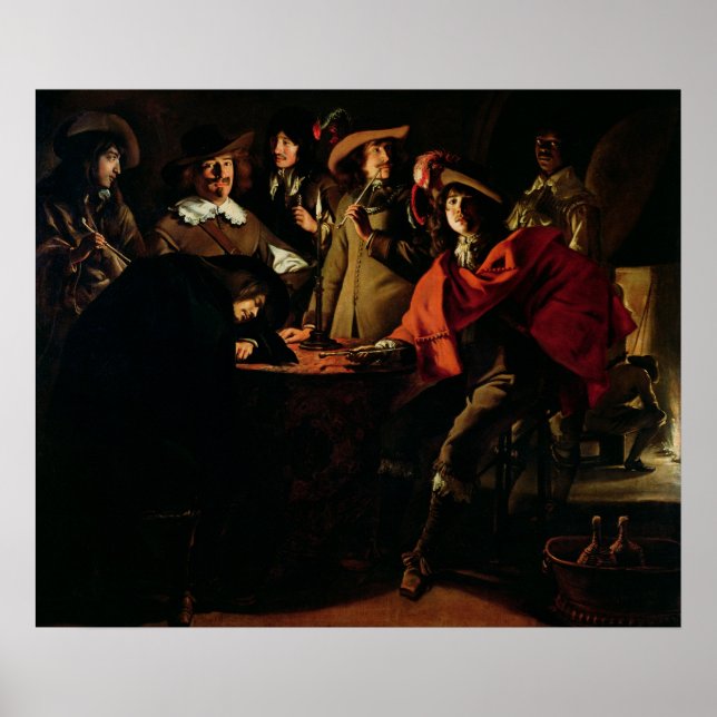 Póster The Guarda Smoking, 1643 (Frente)