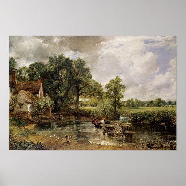 Póster The Hay Wain, 1821 (Frente)
