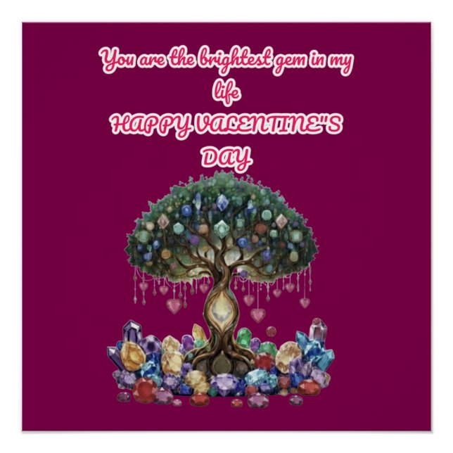 Póster The Heart of the Gem Tree: A Romantic Valentine's  (Frente)