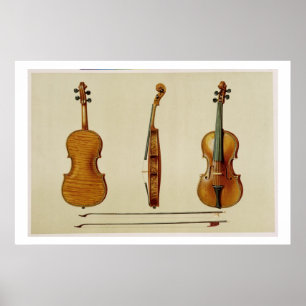 Póster The Hellier violin made by Antonio Stradivarius (c