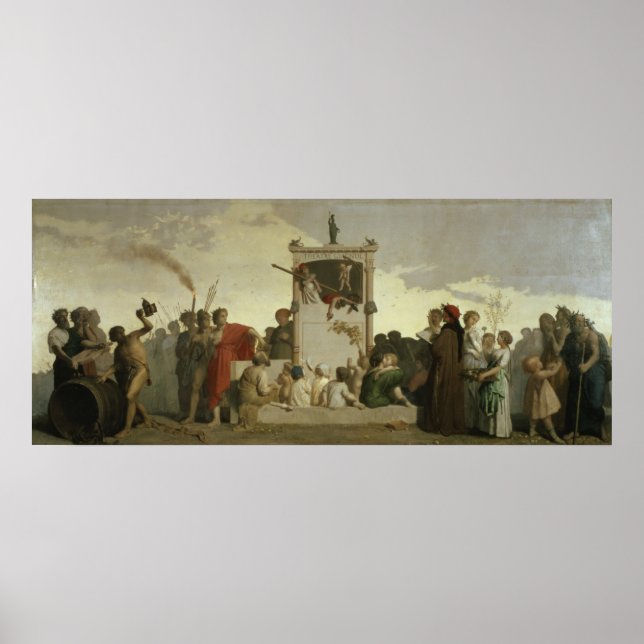 Póster The Human Comedy, c.1852 (Frente)