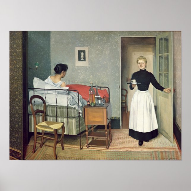Póster The Ill Child 1892 (Frente)