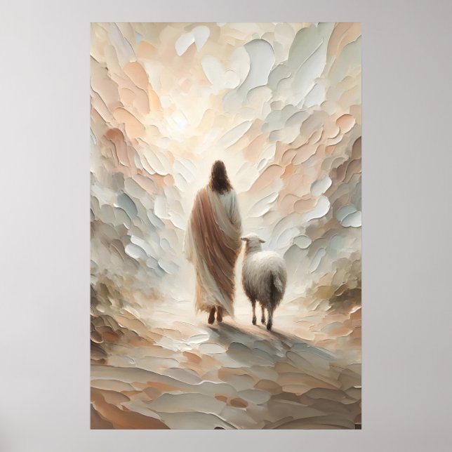 Poster The Journey Home The Good Shepherd Jesus Easter (Frente)