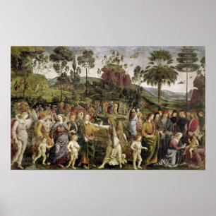 Poster The Journey of Moses, c.1481-83